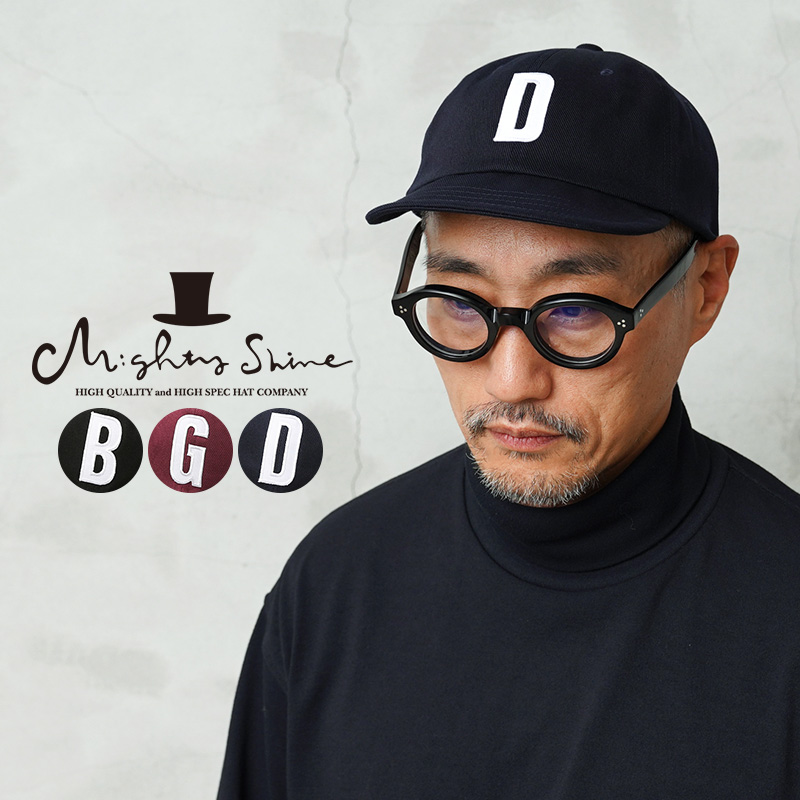 【即日出荷対応】Mighty Shine マイティーシャイン 7253001 TYPE3 BRIDGE WAPPEN CAP by Mr.FATMAN 日本製【キャンペーン対象外】【T】
