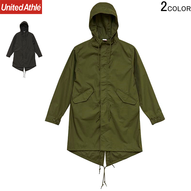★カートで18％OFF対象品★【メーカー取次】United Athle ユナイテッドアスレ T/C モッズコート （一重） [7447]【T】