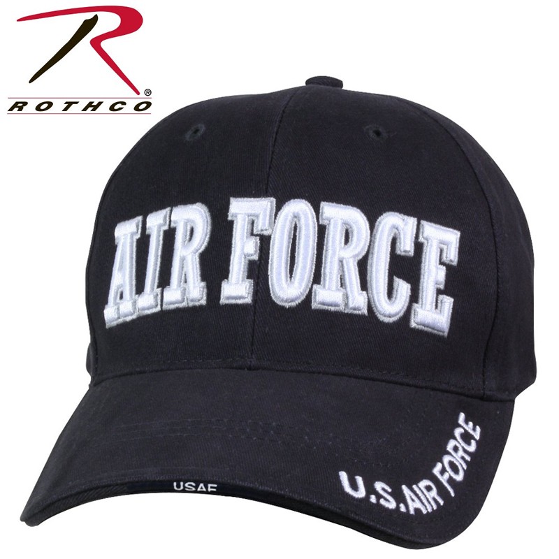 ★カートで割引対象品★ROTHCO ロスコ Deluxe Air Force Low Profile Cap Navy Blue　【9433】【T】