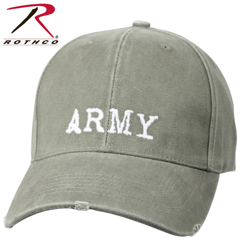 ★カートで割引対象品★ROTHCO ロスコ Vintage Army Low Profile Cap【9486】【T】