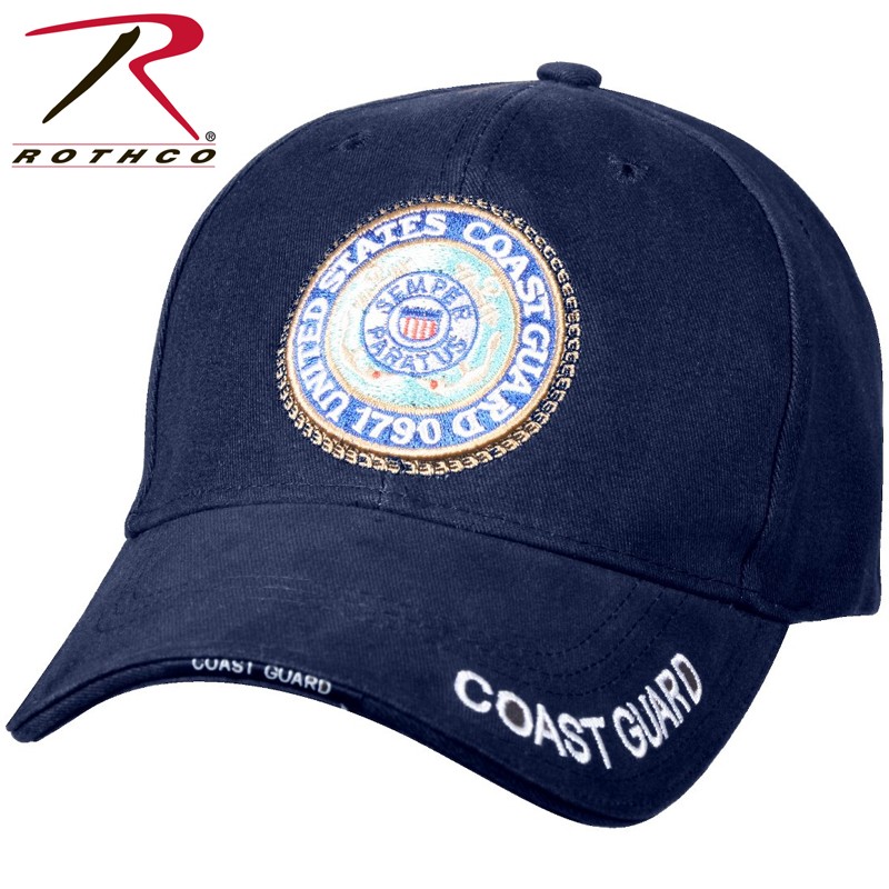 ★カートで割引対象品★ROTHCO ロスコ U.S. Coast Guard Deluxe Low Profile Cap【9491】【T】