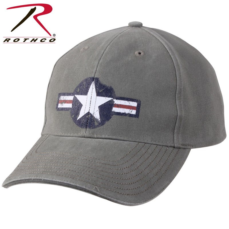 ★カートで割引対象品★ROTHCO ロスコ Vintage Air Corps Logo Low Profile Cap【9714】【T】