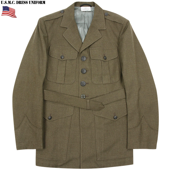 実物 新品 米軍U.S.M.C. DRESS UNIFORMジャケット 米軍放出品 ミリタリーファッション 軍服【キャンペーン対象外】【I】