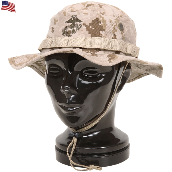 実物 新品 米海兵隊 MARPAT DESERT ブーニーハット 米軍放出品【キャンペーン対象外】【T】ミリタリー