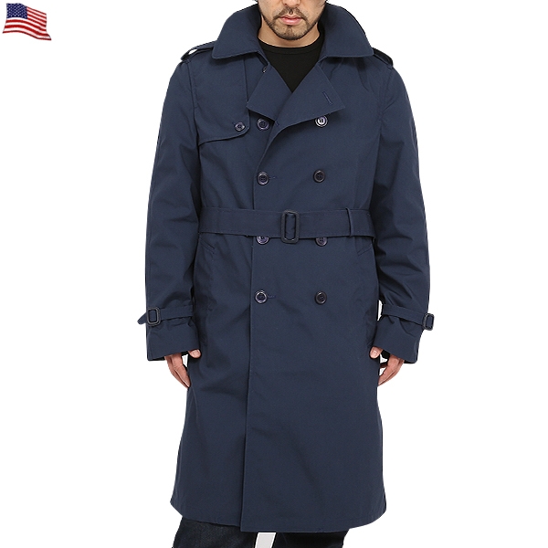 実物 新品 米空軍U.S.AIR FORCEトレンチコート ライナー無し 米軍放出品ミリタリーファッション 軍服【キャンペーン対象外】【I】