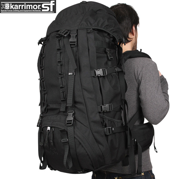 ☆ポイント10倍☆karrimor SF カリマー スペシャルフォース Sabre 60-100 バッグパック BLACK【Sx】 セイバー【T】