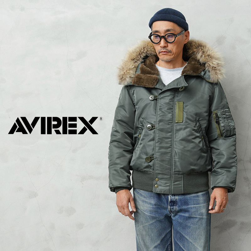 AVIREX アビレックス 6182218 N-2B VINTAGE フライトジャケット ミリタリージャケット【7834952026】【キャンペーン対象外】【T】