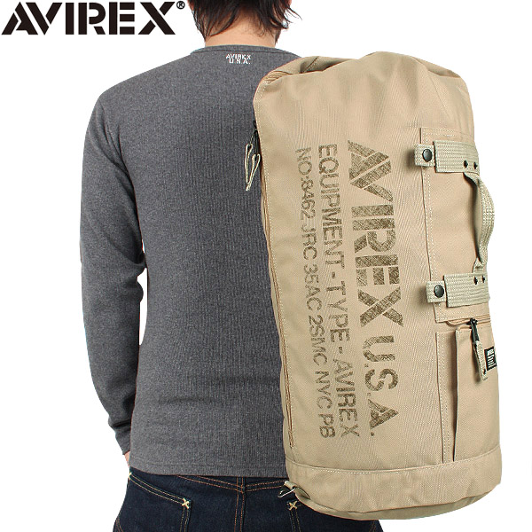 ミリタリーバック　ミリタリー　ミリタリーショップ　軍 AVIREX