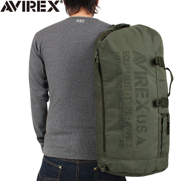 ミリタリーバック　ミリタリー　ミリタリーショップ　軍 AVIREX