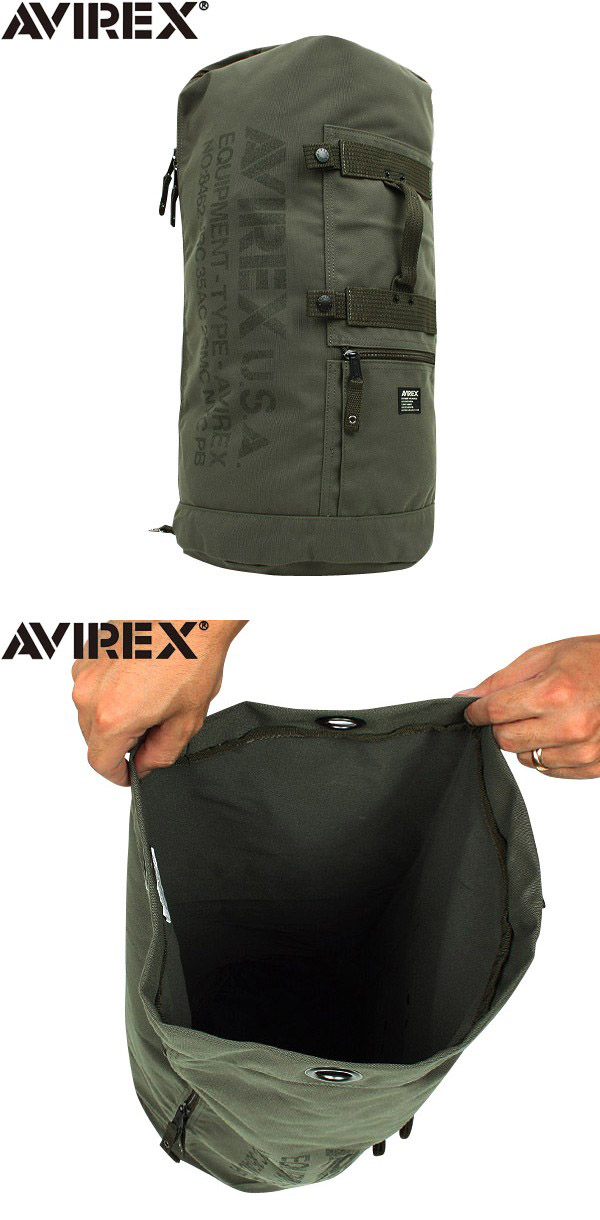 ミリタリーバック　ミリタリー　ミリタリーショップ　軍 AVIREX