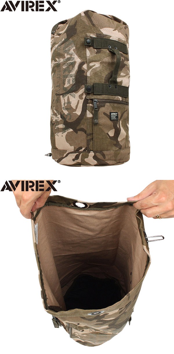ミリタリーバック　ミリタリー　ミリタリーショップ　軍 AVIREX