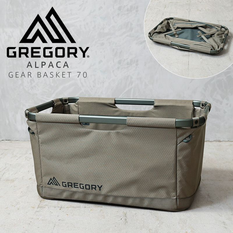 ★カートで割引対象品★【即日出荷対応】GREGORY グレゴリー ALPACA アルパカ GEAR BASKET ギアバスケット 70【T】