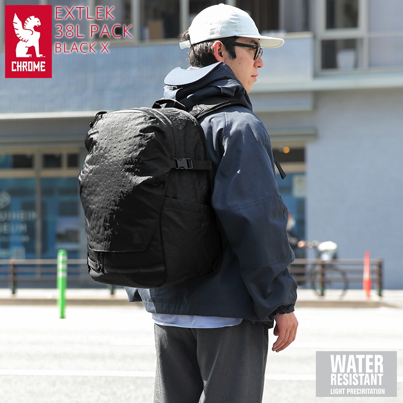 【即日出荷対応】CHROME クローム BJ-006 EXTLEK 38L PACK エクストレック 38L パック BLACK X【T】【キャンペーン対象外】