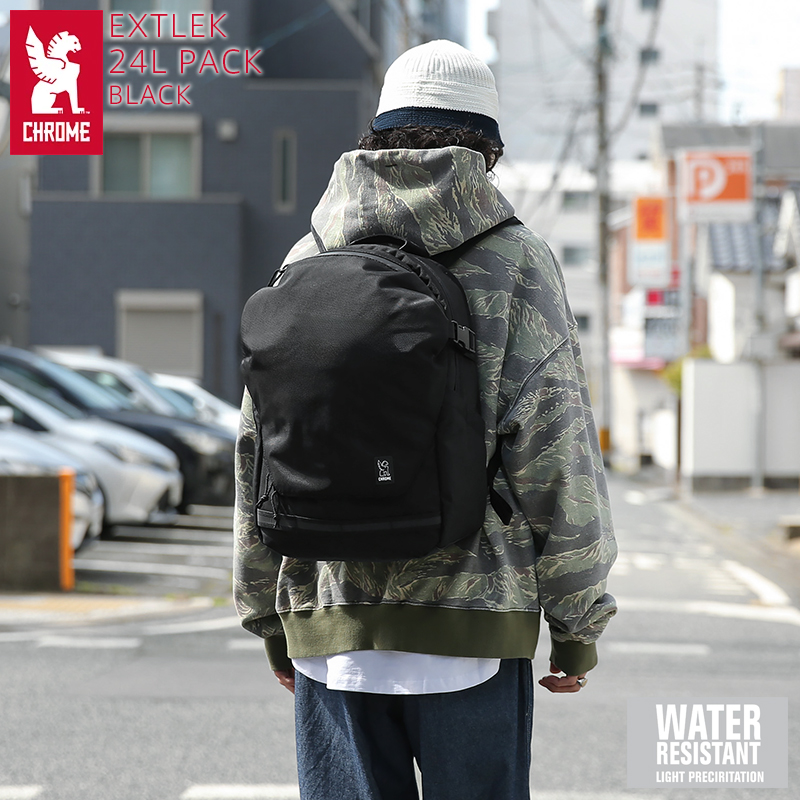 【即日出荷対応】CHROME クローム BJ-007 EXTLEK 24L PACK エクストレック 24L パック BLACK【T】【キャンペーン対象外】