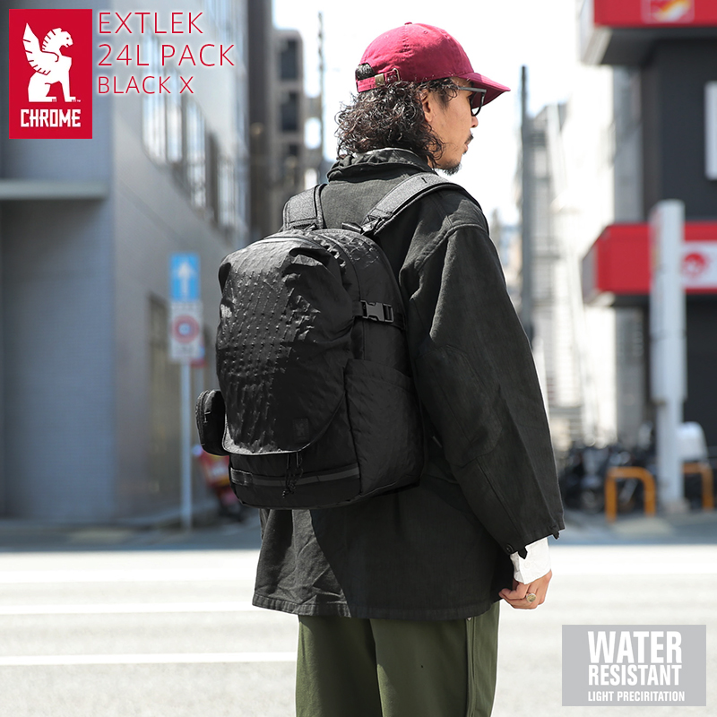 【即日出荷対応】CHROME クローム BJ-007 EXTLEK 24L PACK エクストレック 24L パック BLACK X【T】【キャンペーン対象外】