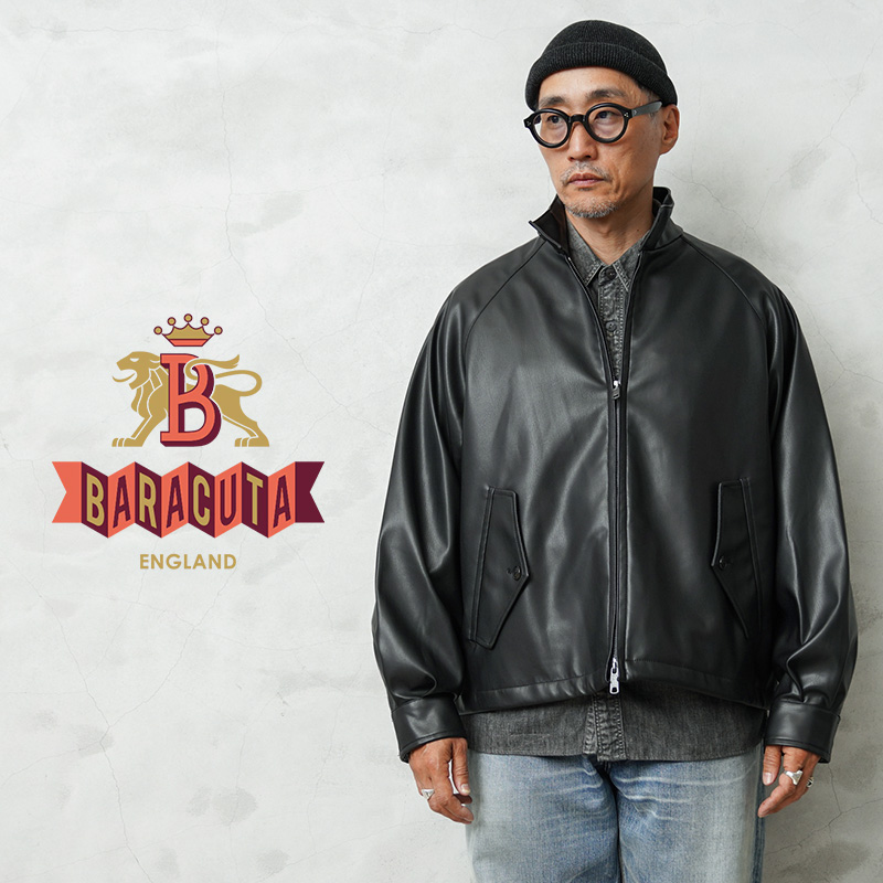 【即日出荷対応】BARACUTA バラクータ BRM-301A G4 LIGHT ECO LEATHER エコレザー ジャケット【キャンペーン対象外】【T】