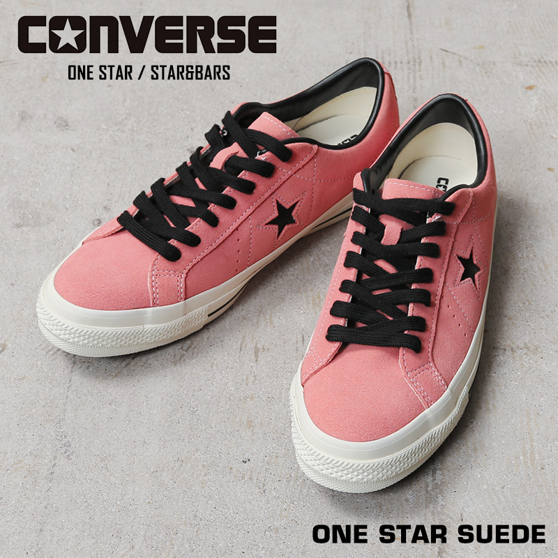 【即日出荷対応】CONVERSE コンバース 33702420 ONE STAR SUEDE ワンスター スエード スニーカー DUSTY PINK【キャンペーン対象外】【T】