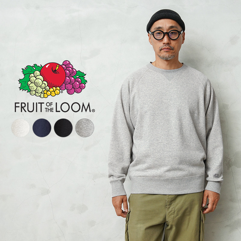 ★カートで割引対象品★【即日出荷対応】FRUIT OF THE LOOM フルーツオブザルーム 81349900 ベーシック スウェット シャツ【T】
