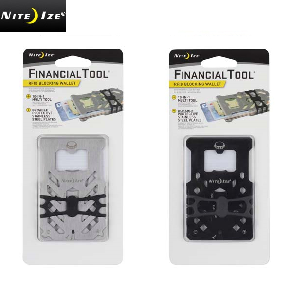 ★カートで割引対象品★【ネコポス便対応】NITE IZE ナイトアイズ FINANCIAL TOOL RFIDブロック WALLET【T】