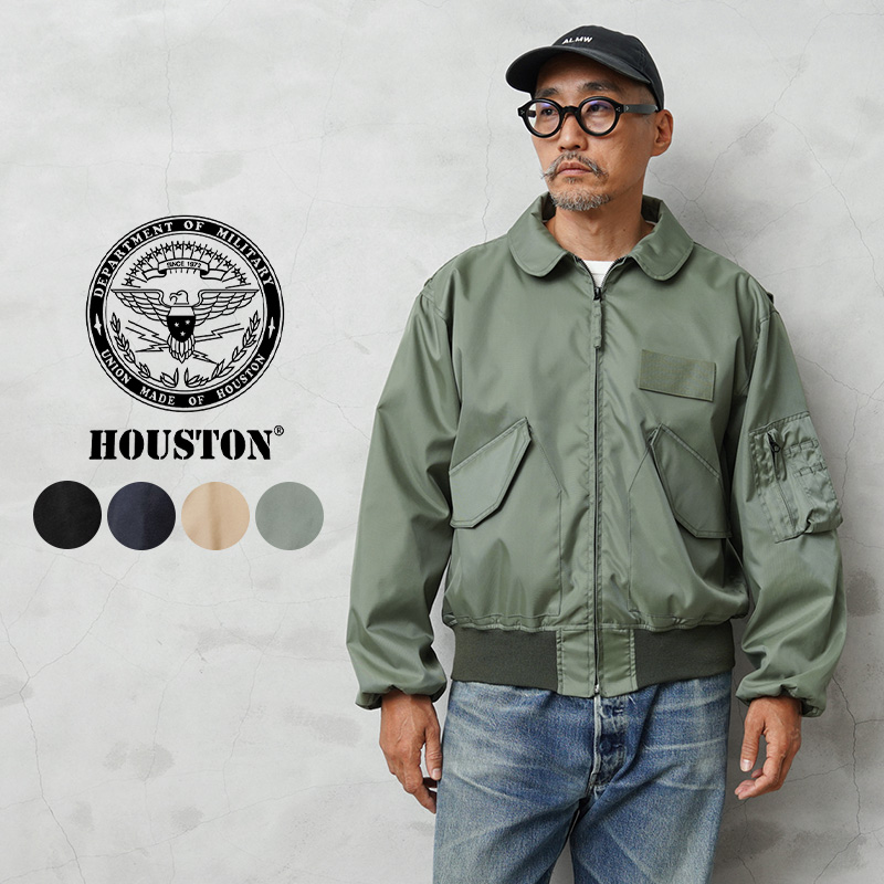 HOUSTON ヒューストン 5CW36P 米軍 CWU-36/P フライトジャケット 日本製【R】