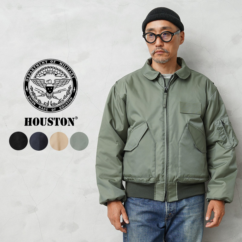HOUSTON ヒューストン 5CW45P 米軍 CWU-45/P フライトジャケット【R】