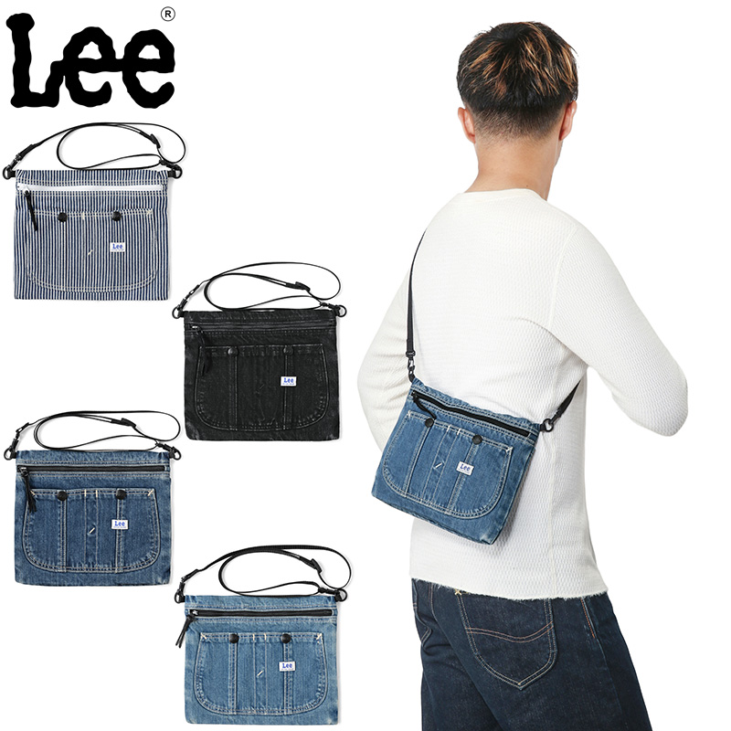 【即日出荷対応】【ネコポス便対応】Lee リー LA0258 OVERALL POCKET SACOCHE サコッシュ 【キャンペーン対象外】【T】