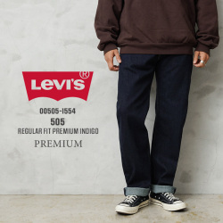 【即日出荷対応】Levi’s リーバイス 00505-1554 PREMIUM 505 レギュラー フィット デニムパンツ PREMIUM INDIGO【キャンペーン対象外】【T】
