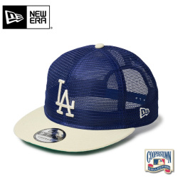 【即日出荷対応】NEW ERA ニューエラ 14388562 9FIFTY トラッカー MLB All Mesh LAD クーパーズタウン ダークロイヤル クロームバイザー キャップ【キャンペーン対象外】【T】