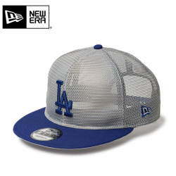 【即日出荷対応】NEW ERA ニューエラ 14388563 9FIFTY トラッカー MLB All Mesh LAD グレー ダークロイヤルバイザー キャップ【キャンペーン対象外】【T】
