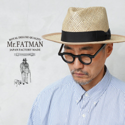 【即日出荷対応】Mr.FATMAN ミスターファットマン 5241502 TWO DOLLAR NATURAL FIBER フェドラハット J.J. WILLIAMS 日本製【キャンペーン対象外】【T】