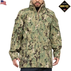 実物 新品 米海軍NWU GORE-TEXパーカー TYPEIII AOR2 ゴアテックス 米軍放出品ミリタリーファッション 軍服 迷彩服【キャンペーン対象外】【T】