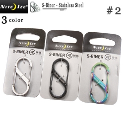 Niteize ナイトアイズ S Biner Stainless エスビナーステンレス 2 Niteize ナイトアイズ S Biner Stainless エスビナーステンレス 2