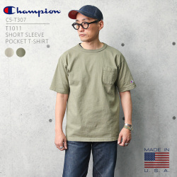 Champion チャンピオン C5 T307 T1011 半袖 ポケットtシャツ