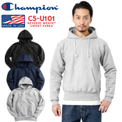 Champion チャンピオン C5 U101 リバースウィーブ プルオーバー スウェットパーカー 12 5oz 赤タグ