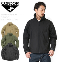Condor コンドル Element ソフトシェル ジャケット エレメント Outdoor アウトドア ミリタリー