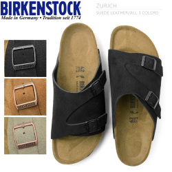 ★カートで割引対象品★【正規取扱店】【即日出荷対応】BIRKENSTOCK ビルケンシュトック  ZURICH チューリッヒ スエードレザー サンダル【T】