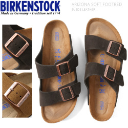 Birkenstock ビルケンシュトック Arizona Soft Footbed アリゾナ ソフトフットベッド スエード サンダル