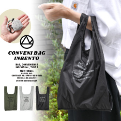 【即日出荷対応】【ネコポス便対応】WAIPER別注 CONVENI BAG INBENTO インベント SMALL エコバッグ【T】【キャンペーン対象外】