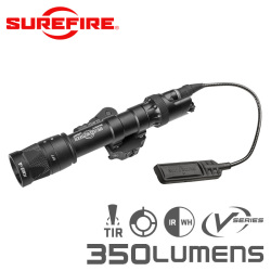 SUREFIRE シュアファイア M622V IR LEDスカウトライト / ウェポンライト 350ルーメン（M622V-BK）【キャンペーン対象外】【T】