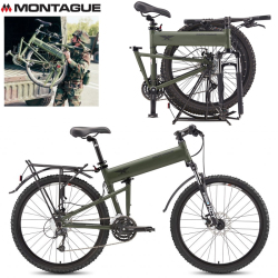 MONTAGUE モンタギュー PARATROOPER パラトルーパー マウンテンバイク 折りたたみ自転車【キャンペーン対象外】 ミリタリー【T】