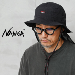 NANGA ナンガ NA2221-3B501 NYLON TUSSER SUNSHADE HAT ナイロンタッサー サンシェードハット【Sx】【T】