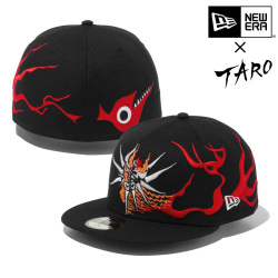 New Era ニューエラ 59fifty Taro Okamoto 岡本太郎 明日の神話 ブラック マルチ キャップ