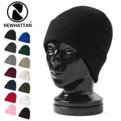 ★カートで割引対象品★【ネコポス便対応】NEWHATTAN ニューハッタン 3071 COTTON KNITTED HAT ウォッチキャップ 帽子【T】