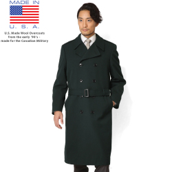 実物 新品 カナダ陸軍 ARMY オーバーコート MADE IN USA【キャンペーン対象外】ミリタリーファッション 軍服【I】