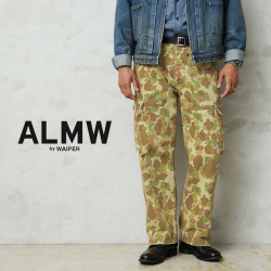【受注生産】【9月上旬頃入荷予定】ALMW by WAIPER WILA-DMA USMC MONKEY APRON TROUSERS DUCK HUNTER CAMO MADE IN JAPAN【キャンペーン対象外】【T】