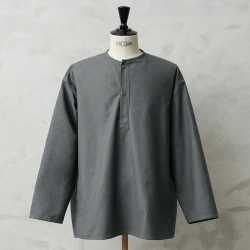 実物 新品 デッドストック ロシア軍 70s ヘンリーネック スリーピングシャツ Olive Gray【キャンペーン対象外】【I】ミリタリー