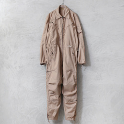 実物 USED 米軍 COMBAT VEHICLE CREWMEN'S カバーオール TAN【キャンペーン対象外】【I】ミリタリー