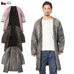 チェコ軍 シープスキン リアルムートン ライナー ファーコート ミリタリーファッション 軍服 軍放出品