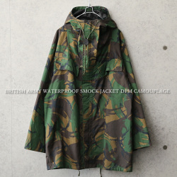 実物 USED イギリス軍 WATERPROOF スモック ジャケット DPM迷彩【キャンペーン対象外】ミリタリーファッション 軍服【I】