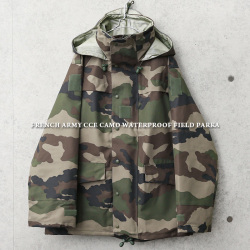 デッドストック フランス軍 Cce Camo Waterproof フィールドパーカ 軍服 ミリタリー